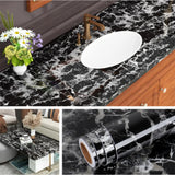 MarbleShield – Luxury Marble Peel & Stick Vinyl Wrap for Kitchens & Furniture