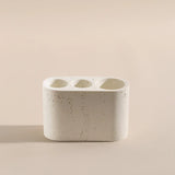 ZenTerra Wabi-Sabi Bathroom Set – European Natural Stone Accessories for Home & Hotel