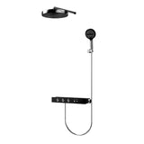 Concealed Thermostatic Shower System in Brass – Luxury Rainfall Bathroom Set with Premium Finish
