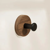 NaturWood Premium Walnut Wooden Hanger – Elegant, Minimalist & Durable Wall Hook for Clothes and Accessories