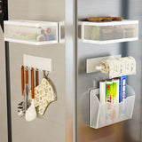 MagnoRack – Magnetic Side Fridge Shelf with Extra Storage