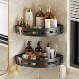 AquaGrip No-Drill Shower Organizer Set – Waterproof Adhesive Bathroom Shelf System (1, 2 or 3 Pack) – Heavy-Duty Wall Storage for Shampoo, Soap & Essentials