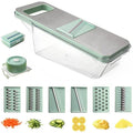 SliceMaster – 6-in-1 Vegetable Slicer & Grater with Interchangeable Stainless Steel Blades