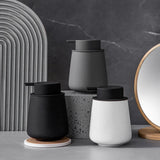 CeramiLux 300 ml Luxury Ceramic Soap Dispenser – Stylish & Refillable for Soap, Shampoo, Lotion, or Conditioner