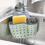 FlexiSink Adjustable Hanging Sink Organizer – Sponge & Soap Holder for Kitchen & Bathroom
