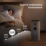 PureBreathe 2-in-1 Air Purifier & Humidifier – H13 HEPA Filter, Ultra-Quiet, Ideal for Allergies, Pets & Smoke