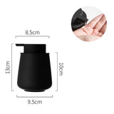 CeramiLux 300 ml Luxury Ceramic Soap Dispenser – Stylish & Refillable for Soap, Shampoo, Lotion, or Conditioner