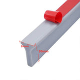 HydroSeal FlexGuard Silicone Water Barrier Strip – Self-Adhesive Shower Dam, Door Seal & Kitchen Splash Guard