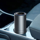 AromaBreathe Mini Air Purifier – H13 HEPA, UV Sterilization, Negative Ions & Aromatherapy | Ideal for Car, Home & Pets