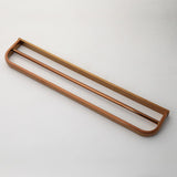 Aurielle Luxury Rose Gold Bathroom Hardware Set – 5-Piece Wall-Mounted Solid Brass Accessory Collection