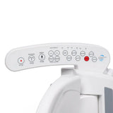 AquaLuxe SmartSpa Pro Bidet Seat – Heated Toilet Seat with Instant Warm Water Wash, Warm Air Dryer & Self-Cleaning Nozzles