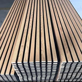 OakSilence Flexible Acoustic Wall Panel – Modern Oak Finish Sound Absorption Panel (0.83 in Thick)