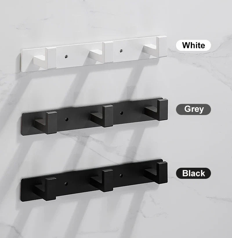 SteelLine Stainless Steel Wall Coat Rack – Multi-Purpose Hooks for Jackets, Bags & Hats