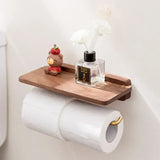 EverWood Paper Towel Holder – Solid Wood & Stainless Steel