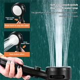 AquaSense LEDTemp Pro High-Pressure Shower Head with Digital Temperature Display