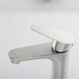 Premium Stainless Steel Bathroom Sink Mixer Tap with Hot and Cold Water Control