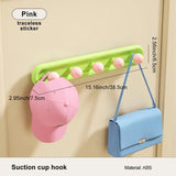 Dopamine Suction Cup Hooks – Drill-Free Wall Hangers with Ball Design | Durable ABS Hooks
