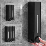WallLux ProMount 500 Wall Soap Dispenser – Refillable Shower, Shampoo & Hand Soap Pump