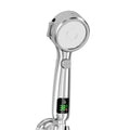 AquaSense LEDTemp Pro High-Pressure Shower Head with Digital Temperature Display