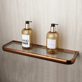 Aurielle Luxury Rose Gold Bathroom Hardware Set – 5-Piece Wall-Mounted Solid Brass Accessory Collection