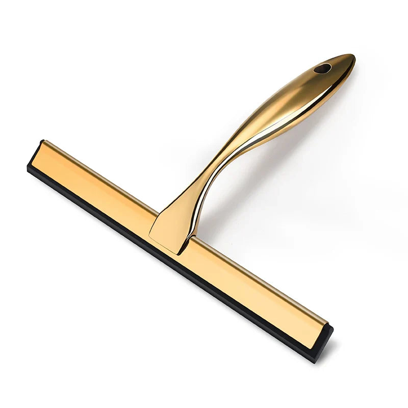 ShinePro Stainless Steel Squeegee – 10–14" for Showers, Mirrors, Tiles & Kitchen