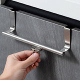 CabinHang – Stainless Steel Kitchen Towel Rack (No Drilling Required)