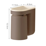 DuoClean 2-in-1 Toothbrush & Cup Wall Holder – Space-Saving, No-Drill Bathroom Organizer