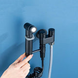 PureEase WallMount Bidet Sprayer Set – Luxury Handheld Hygiene Companion | Brass Core | Space-Saving Modern Design