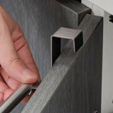 CabinHang – Stainless Steel Kitchen Towel Rack (No Drilling Required)