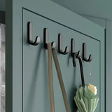 FlexiGrip 6-Pack Self-Adhesive J-Hooks – Strong Waterproof Hooks for Bathroom, Kitchen & Home