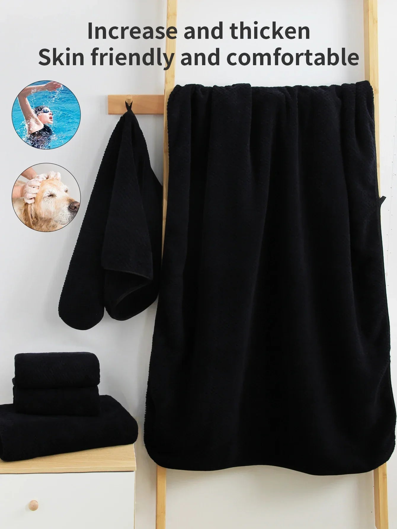 UltraSoft 8-Piece Towel Set – Quick-Dry, Super-Soft Microfiber