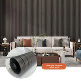 DecoWall Self-Adhesive PVC Wall Panels – Waterproof 3D Decorative Slat Stickers for Walls & Ceilings
