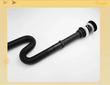 FlexiDrain Universal Pop-Up Sink Drain – Telescopic Anti-Odor Brass Drain & Trap Set for Kitchen & Bathroom