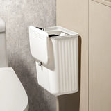 EcoMount Wall-Mounted Trash Can – Compact Hanging Bin & Toilet Paper Holder for Kitchen & Bathroom