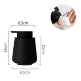 CeramiLux 300 ml Luxury Ceramic Soap Dispenser – Stylish & Refillable for Soap, Shampoo, Lotion, or Conditioner