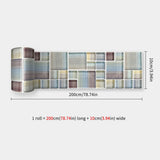 DecoMosaic Waterproof Mosaic Wall Stickers – Peel & Stick Backsplash for Bathroom, Kitchen & Living Spaces
