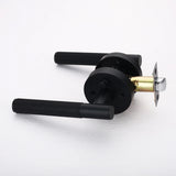 Viladepot Privacy Door Lever – Knurled Handle, Keyless for Bedroom & Bathroom