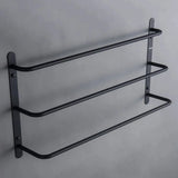 CopperLine Compact Towel Bar with Hook – Chrome Finish (<20 Inches)