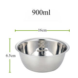 SteelNest – Stainless Steel Mixing Bowls Set for Kitchen, Camping & Outdoor
