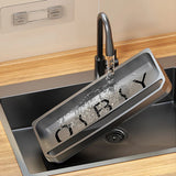 SinkMate Kitchen Sink Organizer – ABS Plastic Sponge & Draining Rack
