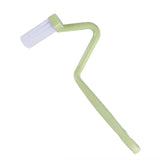 FlexiClean CurveReach Pro Toilet Brush – S-Shaped Deep-Clean Bathroom Brush with Angled Handle for Hard-to-Reach Areas
