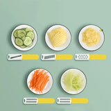 SlicePro – Multifunctional Vegetable & Fruit Slicer with Handle