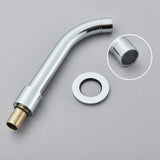 Aureva LuxaWall Elite – Brushed Gold Wall-Mount Concealed Bathroom Faucet | Solid Brass Luxury Sink Mixer