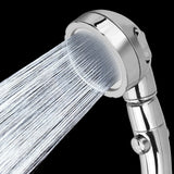 FlexiSpa 360° Handheld Shower Head – 3 Spray Modes, Chrome Finish, Water-Saving Design