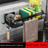 QuickMount Self-Adhesive Bathroom Shelf – Aluminum Shower & Shampoo Organizer