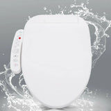 AquaLuxe SmartSpa Pro Bidet Seat – Heated Toilet Seat with Instant Warm Water Wash, Warm Air Dryer & Self-Cleaning Nozzles