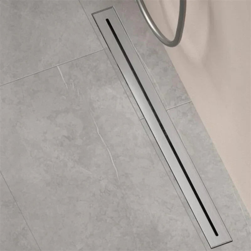 LuxDrain Premium Linear Shower Drain – 304 Stainless Steel Floor Drain for Bathroom & Shower (30/40/50 c