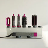 SteelHold Multi-Tool Hair Dryer & Styling Organizer – Carbon Steel Wall Mount Rack