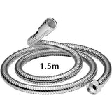 Rainfall Shower System with Handheld Sprayer – Adjustable Bathtub Shower Set in Black or Chrome Finish
