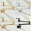 RoyalPour – Luxury Wall-Mount Gold Pot Filler Faucet | Stylish & Functional